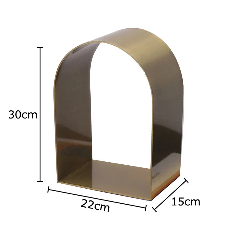 Afralia™ Arches Geometry Desk Decoration - Modern Sculpture Craft for Room Aesthetics