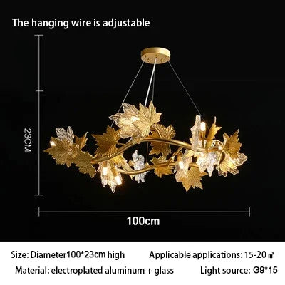 Afralia™ Crystal Chandelier Rustic Pendant Lighting Modern French Country Decor