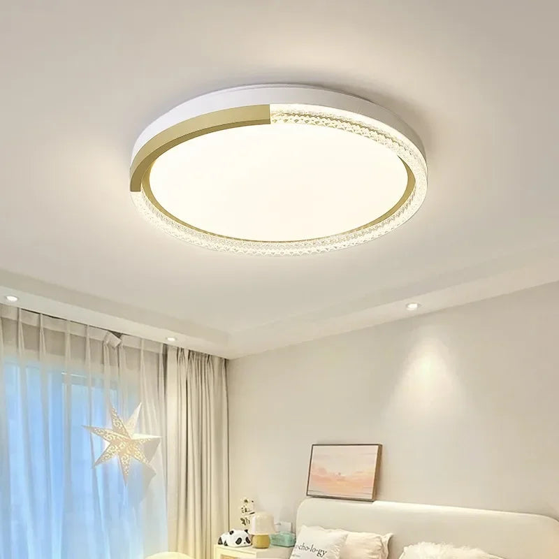 Afralia™ Modern LED Ceiling Lamp Chandelier - Stylish Lighting Fixture for Living, Dining, and Bedrooms