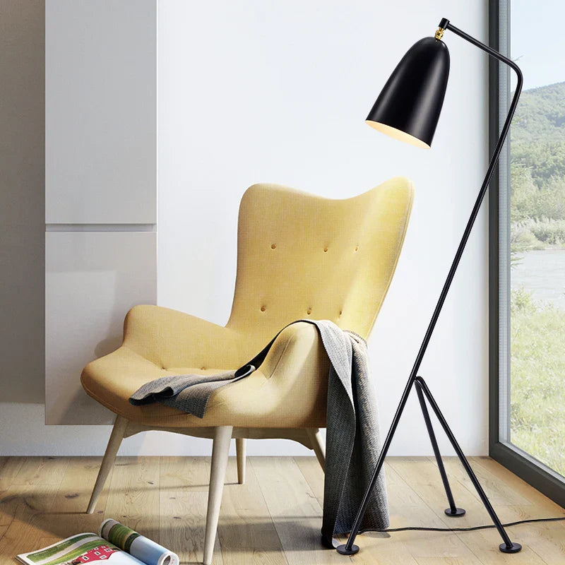 Afralia™ Grasshopper Floor Lamp: Retro Nordic Macaron Design for Living Room, Bedroom, Study
