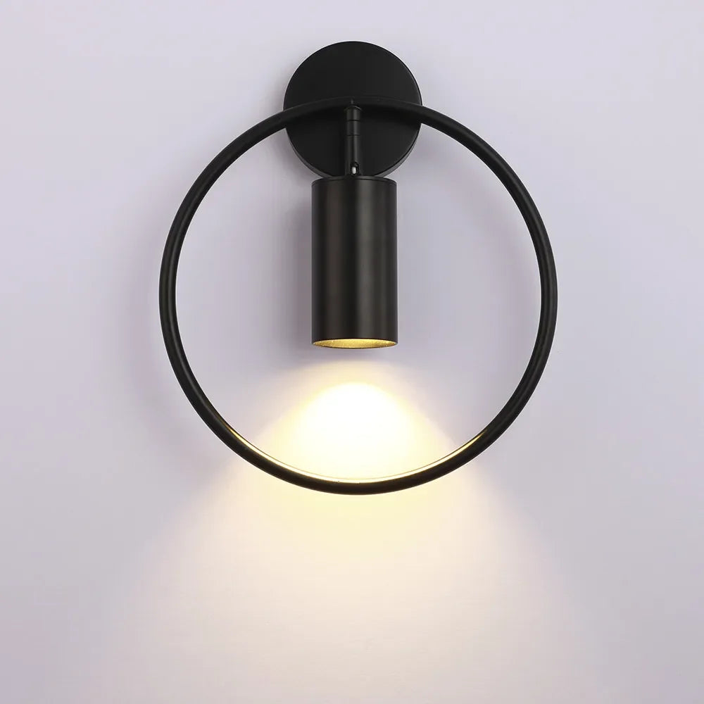 Afralia™ LED Wall Lamp 5W GU10 Luxury Indoor Lighting for Hotel Bedroom Reading