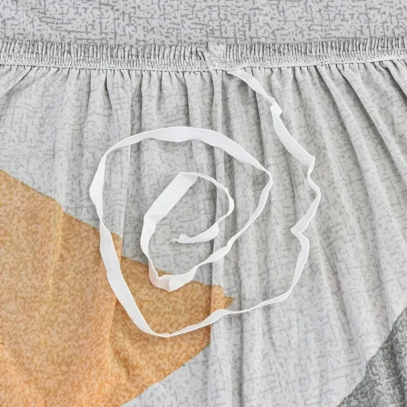 Afralia™ Colorful Block Sofa Covers: Stretchy Loveseat Sectionals, Couch, Chair Slipcover