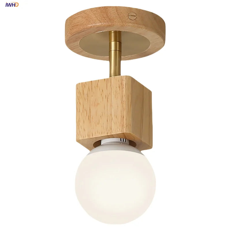 Afralia™ Wabi Sabi LED Ceiling Light - Modern Nordic Flush Mount Fixture for Living Room
