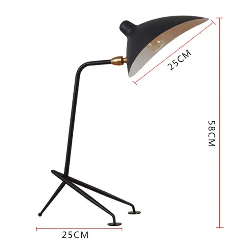 Afralia™ Black Nordic Floor Lamp for Living Room, Designer Aluminum Standing Light