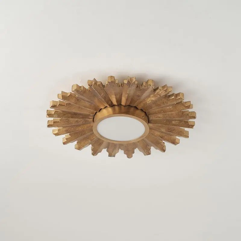 Afralia™ Retro Sun Ceiling Lamp - Designer Online Celebrity Dining Room Living Room Lighting