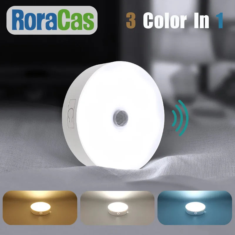 Afralia™ LED 3-in-1 Motion Sensor Light for Cabinets & Closets