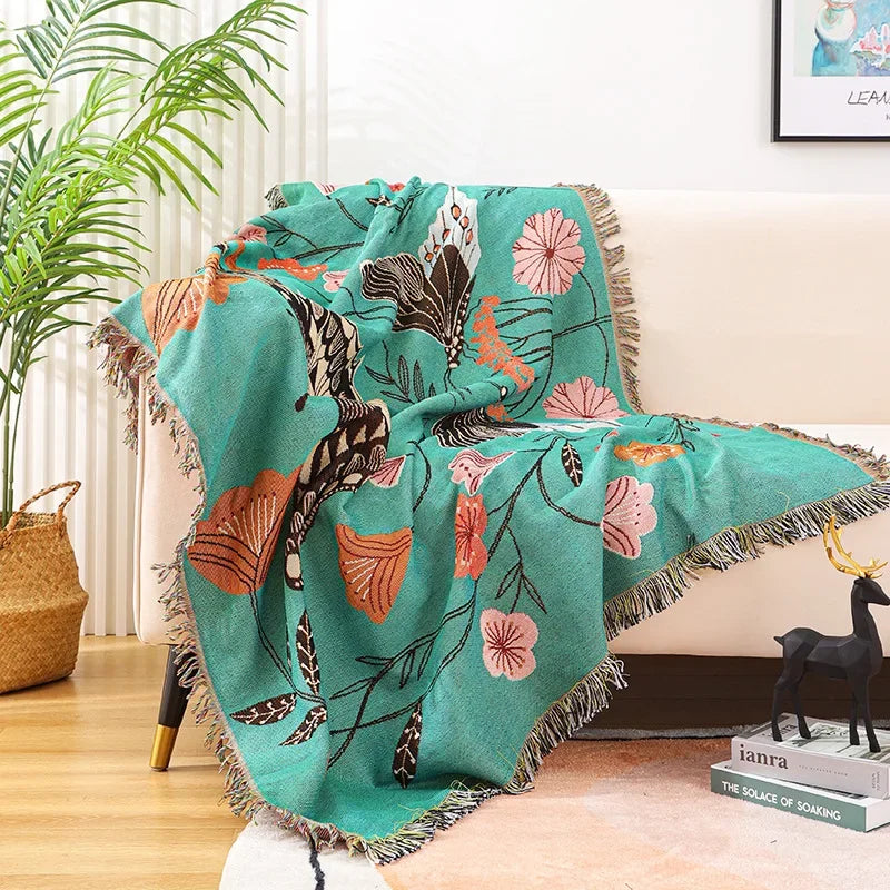 Afralia™ Nordic Butterfly Throw Blanket