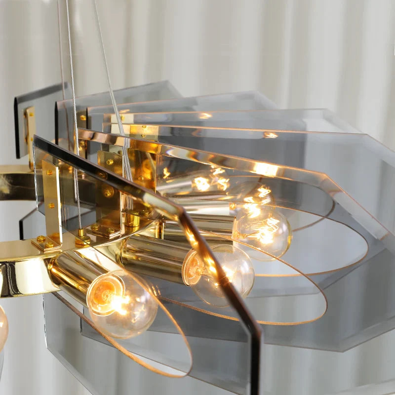 Afralia™ Crystal LED Chandelier: Modern Luxury Lighting for Living Room, Dining Room, and Bedroom