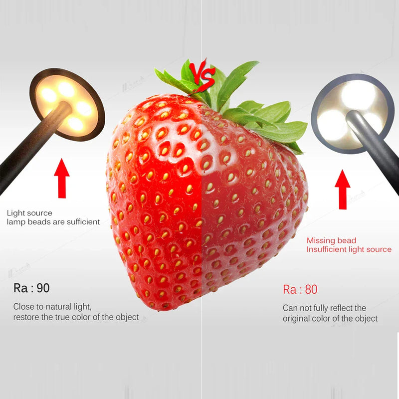 Afralia™ Touch LED Rechargeable Table Lamp for Dining, Hotel, Bar, Coffee - Decorative Desk Lamp