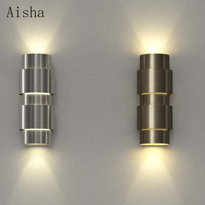 Afralia™ Retro Nordic Wall Sconces for Home TV Background Decoration