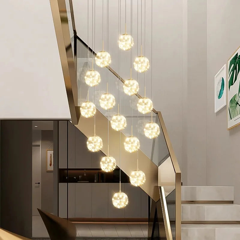 Afralia™ LED Pendant Chandeliers for Modern Home Decor and Indoor Lighting