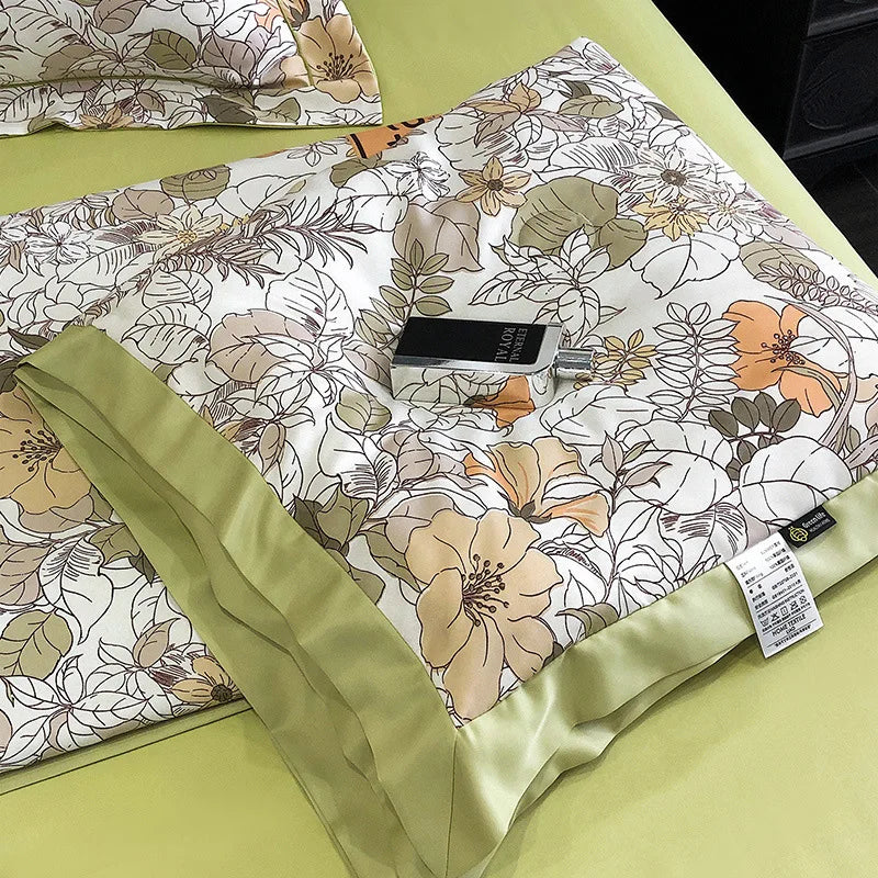 Afralia™ Leopard Print Summer Quilt: Luxury Cool Comforter, Soft & Machine Washable