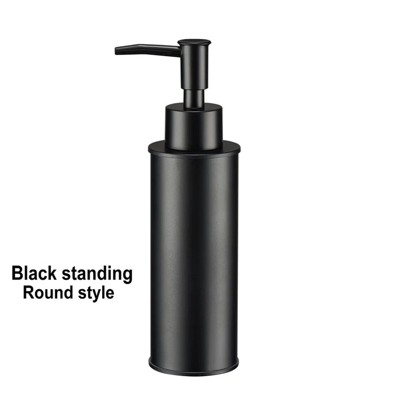 Afralia™ Stainless Steel Soap Dispenser | Wall Hanging Emulsion Bottle for Hotel - 304 Stainless Steel