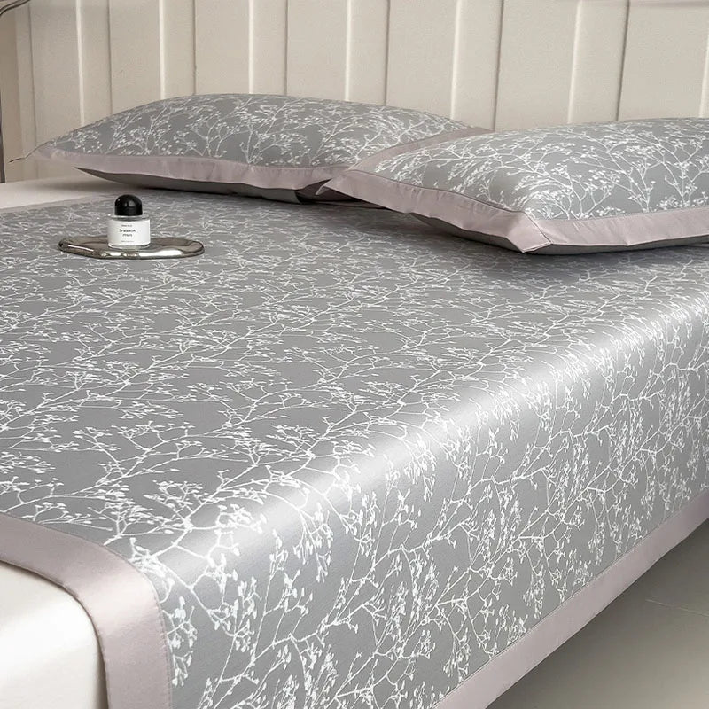 Afralia™ Cooling Silky Bed Mat Set - Comfortable Baby-Safe Mattress