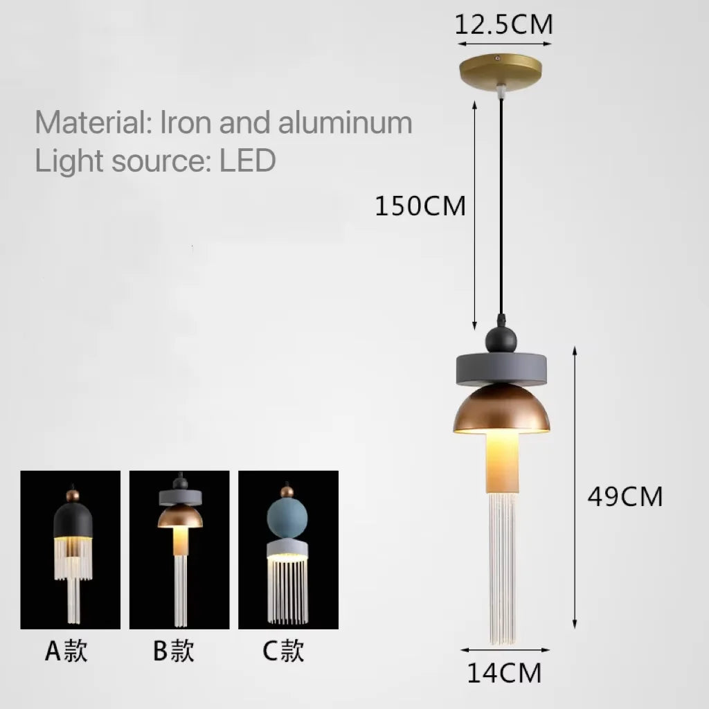 Afralia™ Nappe Pendant Light: Modern Macaron Lamp for Home, Restaurant, and Bar