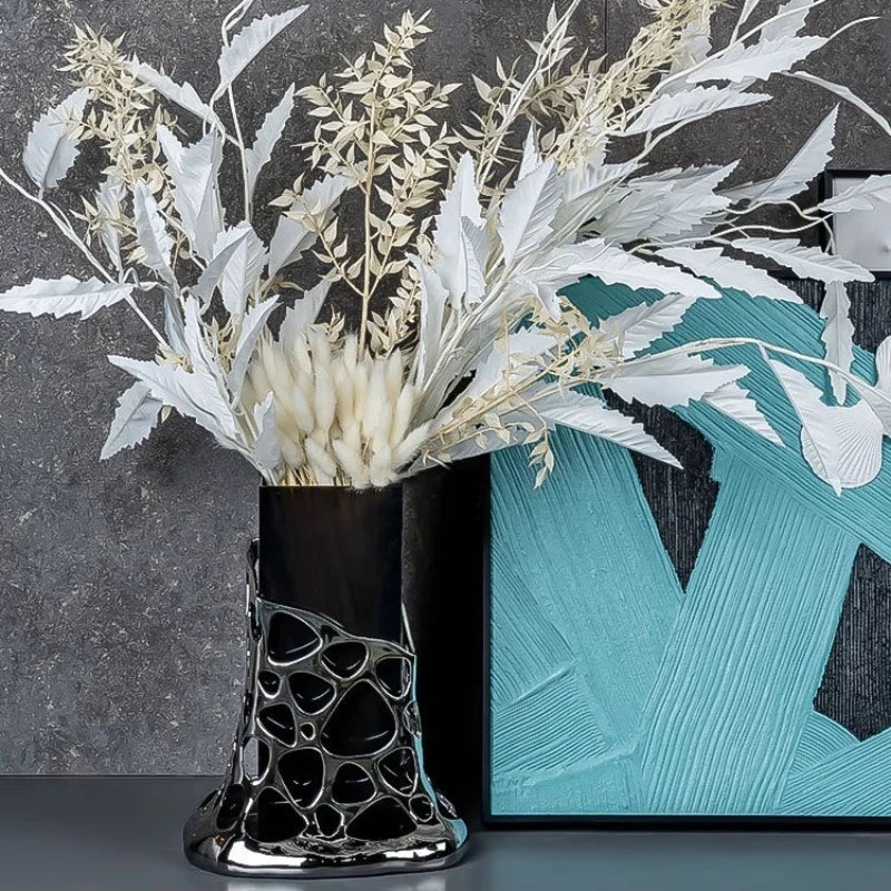 Afralia™ Geometric Acrylic Glass Vase Droplet Flower Arrangement Terrarium Pot