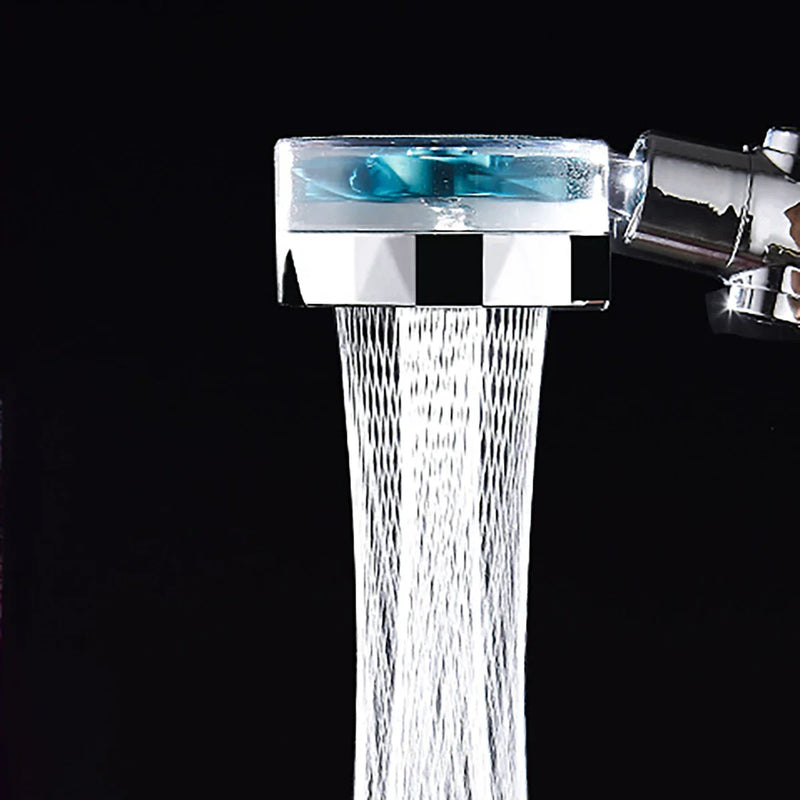 Afralia™ High Pressure Shower Head with 360° Rotation & Water Saving Nozzle