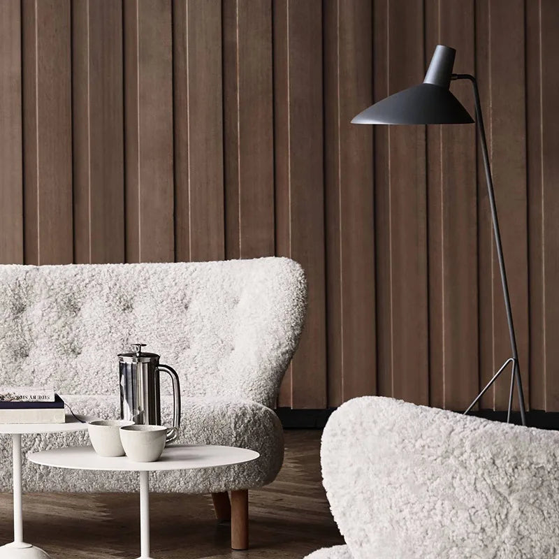 Afralia™ Tripod Floor Lamp Stand for Living Room Bedroom Lighting