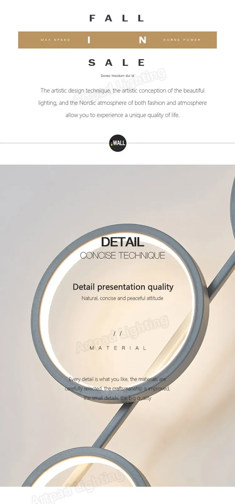 Afralia™ Minimalist Nordic Black LED Wall Sconce for Bedroom & Living Room