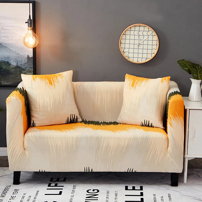Afralia™ Stretch Sofa Cover Print Slipcover Couch Protector Case for Seater