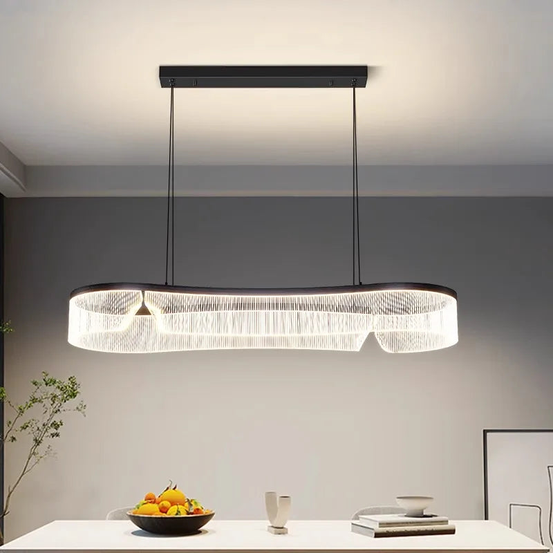 Afralia™ Modern LED Pendant Chandeliers for Living and Dining Room Lighting