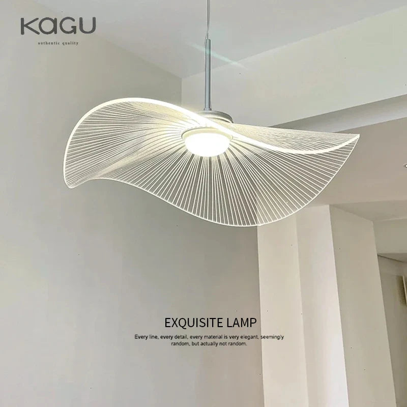 Afralia™ Lotus Leaf Hat Chandelier: Modern Fashion for Living Room & Bedroom