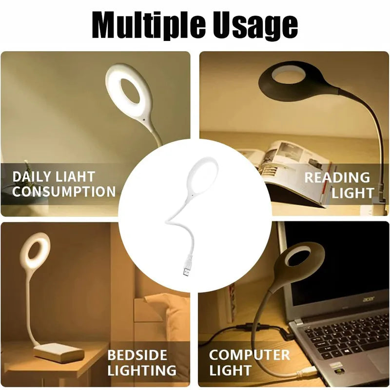 Afralia™ Voice Control LED Night Light for Bedside Desk and Kitchen Lighting