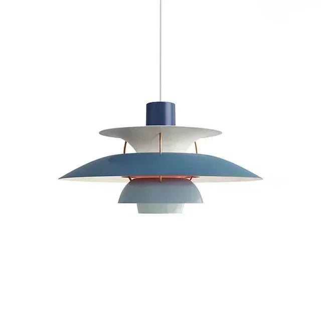 Afralia™ Colorful Umbrella LED Pendant Light for Living Room and Kitchen