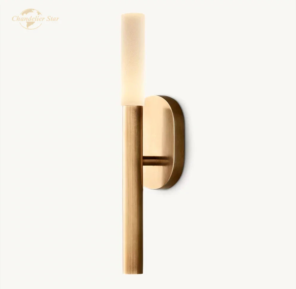 Afralia™ Modern Brass Black LED Wall Sconce for Indoor Bedroom Bathroom Living Room