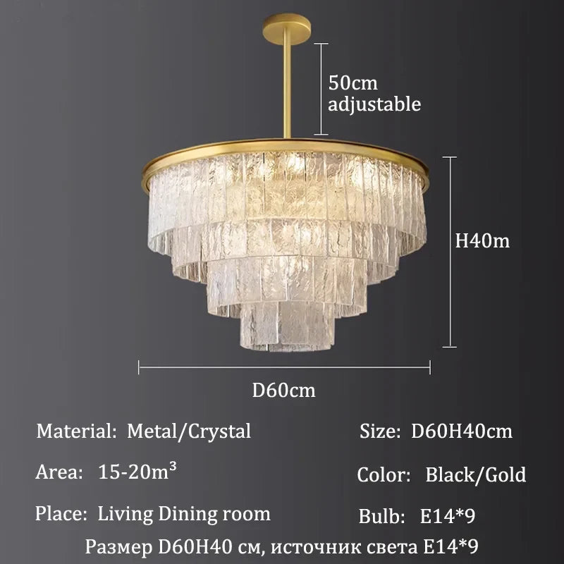 Afralia™ Crystal LED Ceiling Lights: Modern Chandeliers for Living Room Décor