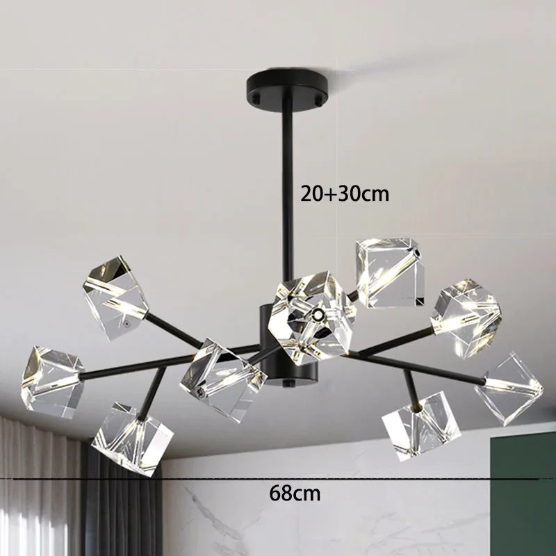Afralia™ Modern Pendant Chandelier for Dining Room Ceiling Lighting