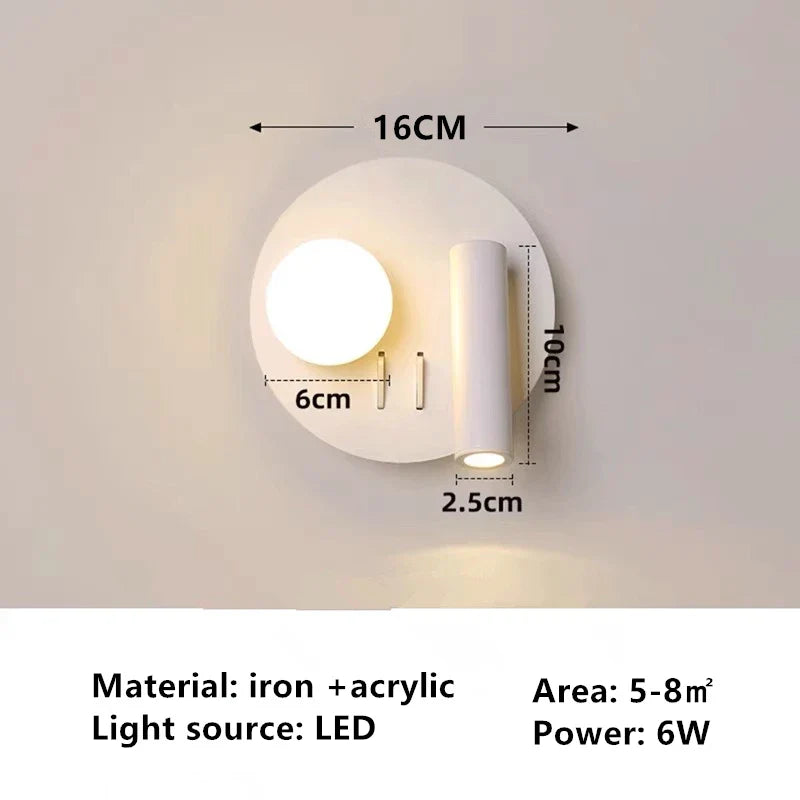 Afralia™ Cloud Wall Lamp - Modern Nordic Minimalist Bedroom Lamp for Children's Room