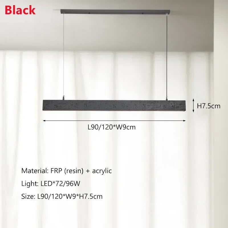 Afralia™ LED Strip Chandelier Pendant Lights for Dining Room and Bar