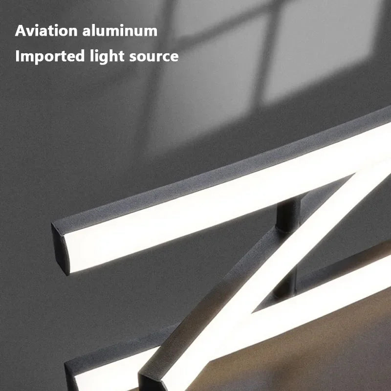 Afralia™ Modern Aluminum LED Pendant Lamp - Elegant Chandelier for Living, Dining, and Bedroom