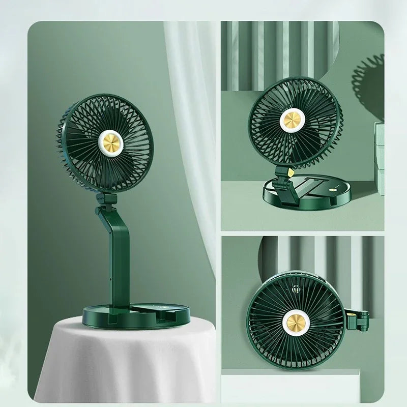 Afralia™ LED Desk Lamp with Fan, Reading Light, Bedside Table Lamp