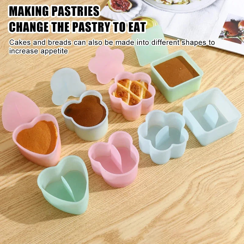 Afralia™ Non Stick Sushi Maker Mold for DIY Rice Balls and Onigiri Press