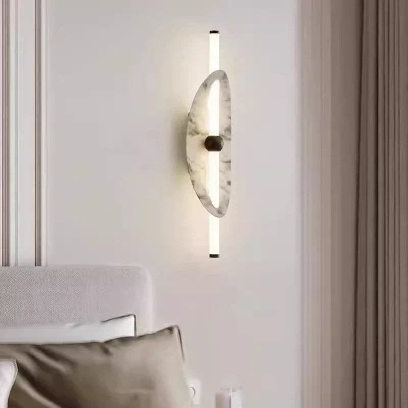 Afralia™ Time Travel Luxury Wall Lamp: Bedroom Living Room Background Light