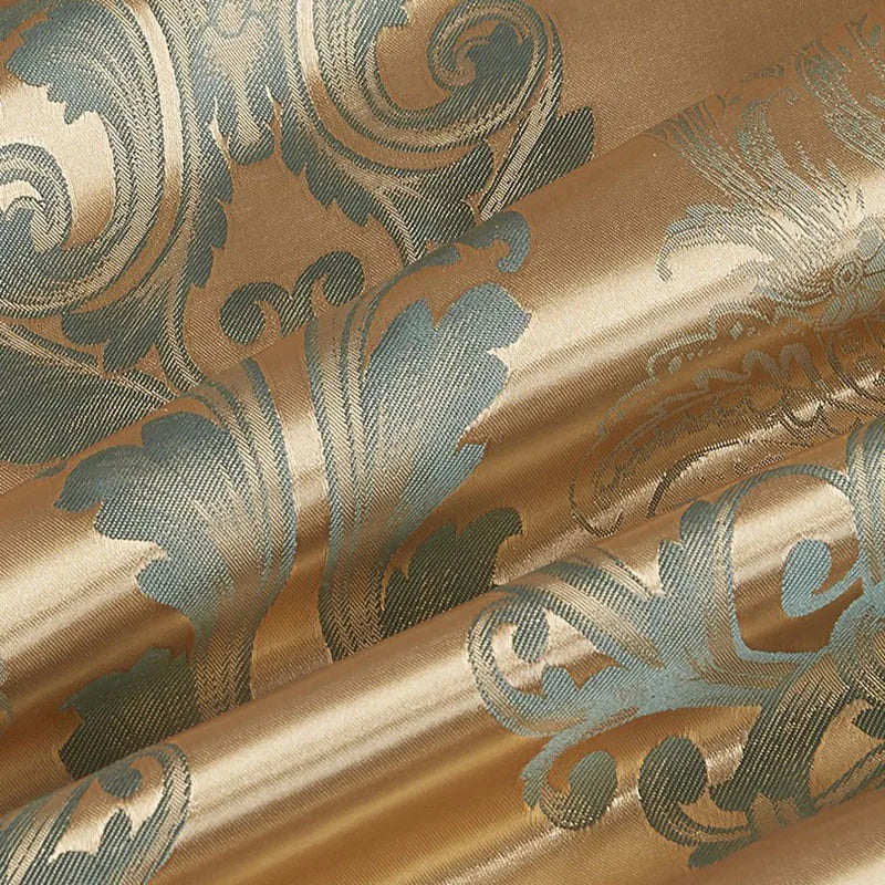 Afralia™ Jacquard Satin Summer Bedding Set - Elegant & Skin Friendly Duvet Cover - Single/Double Size