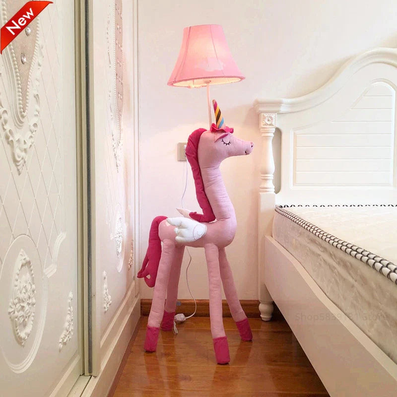 Afralia™ Animal Shape LED Floor Lamp for Children's Room Decoration