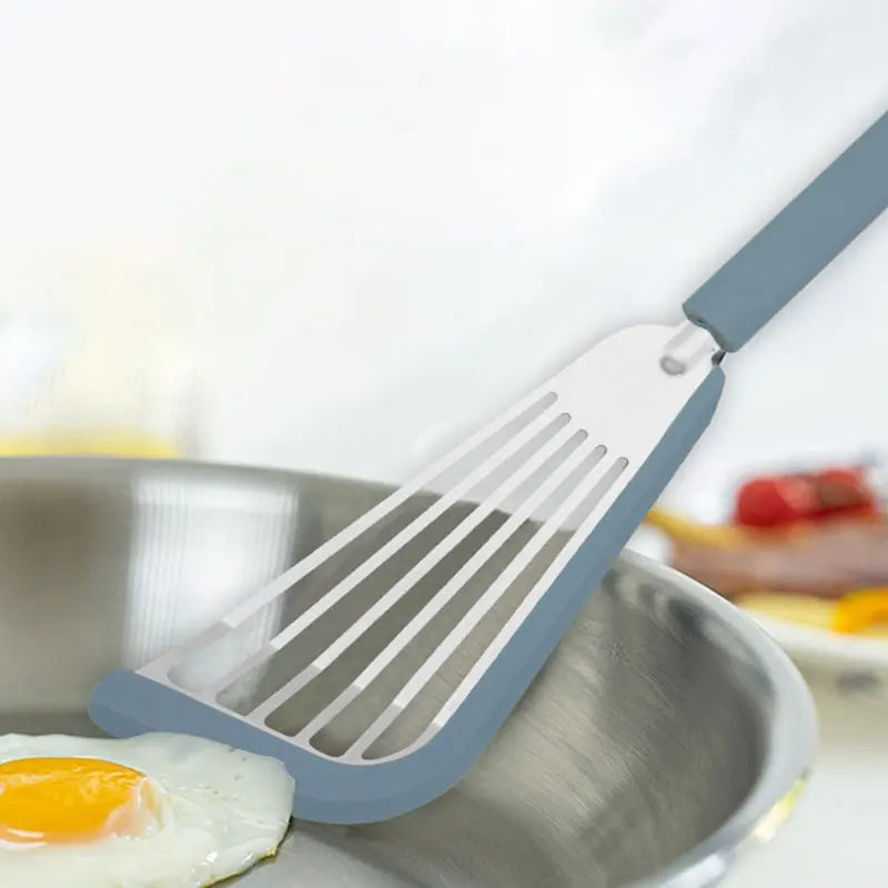 Afralia™ Silicone Stainless Steel Spatula Set