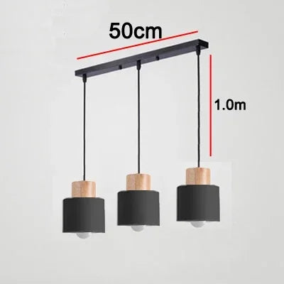 Afralia™ Simple Nordic LED Pendant Wire Chandelier for Kitchen Bar Hotel Home Decor