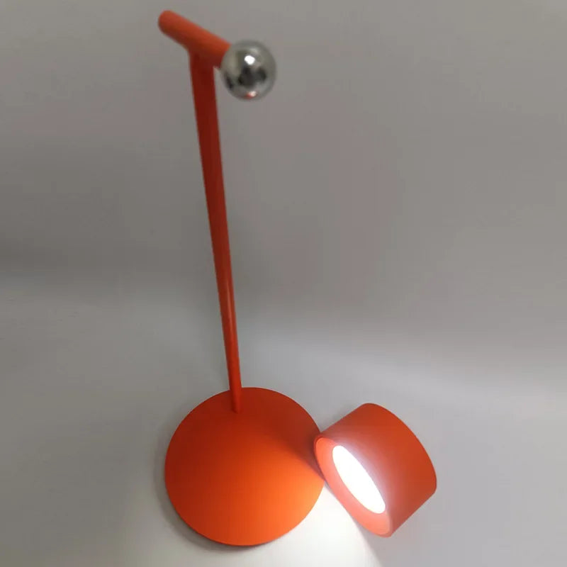Afralia™ RGB Desk Lamp: Portable, Magnetic, Rechargeable, 360° Rotation, Wall Mount, Reading Light