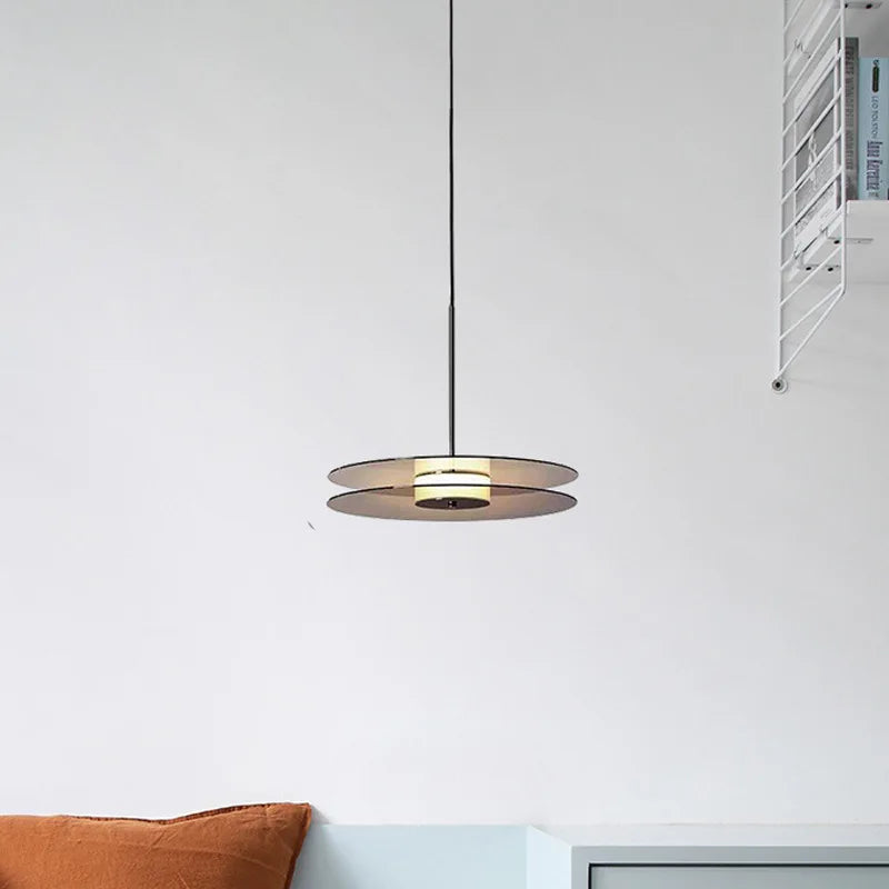 Afralia™ Modern Nordic Glass Pendant Chandelier for Dining Room and Bedside