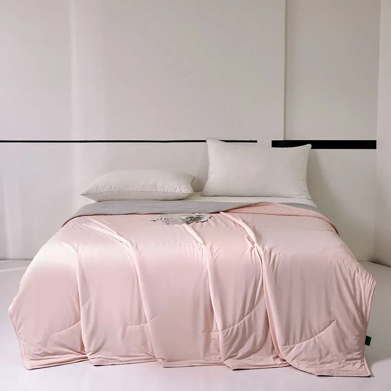 Afralia™ Green Summer Cooling Comforter for Single Beds