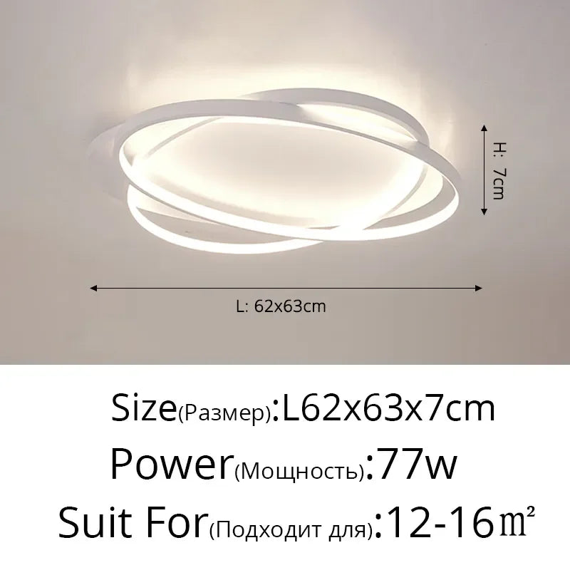 Afralia™ Dimmable Ceiling Chandeliers for Living Bedroom Dining Room Lighting