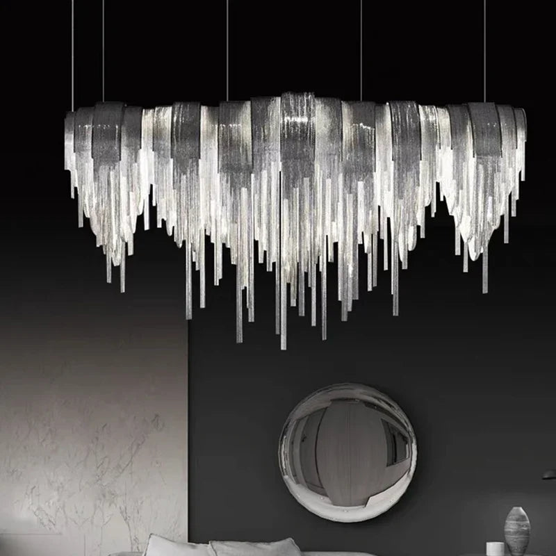 Afralia™ Nordic Dining Pendant Light Chandelier for Indoor Ceiling Lighting