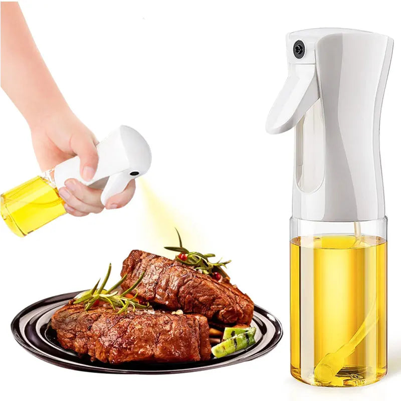 Afralia™ Oil Spray Bottle Set - 200ml and 300ml | BBQ Cooking and Baking Oil Sprayers