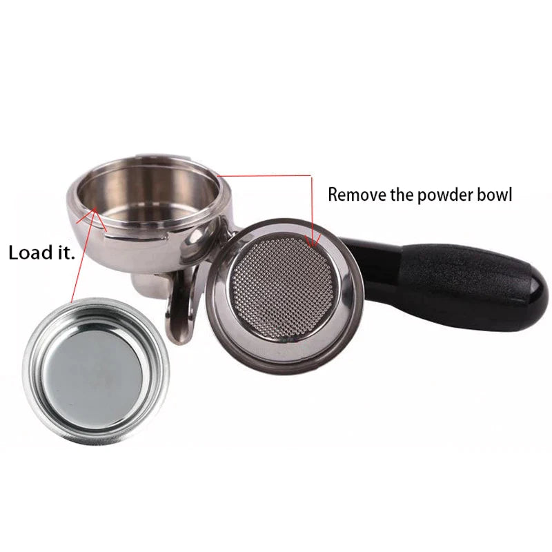 Afralia™ Stainless Steel Metal Blind Filter for Espresso Machine