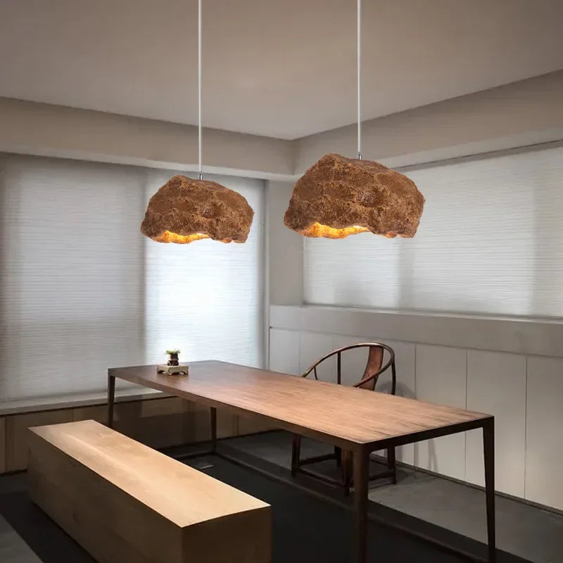 Afralia™ Resin Pendant Light: Modern Minimalist Chandelier for Restaurant, Bar Counter, Aisle