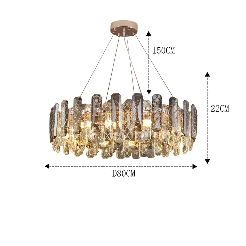 Afralia™ Nordic Pendant Light Chandelier for Living Room & Dining Room